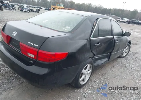 2005 Honda Accord 2.4 Lx из США, поврежденный, VIN 3HGCM56425G713527